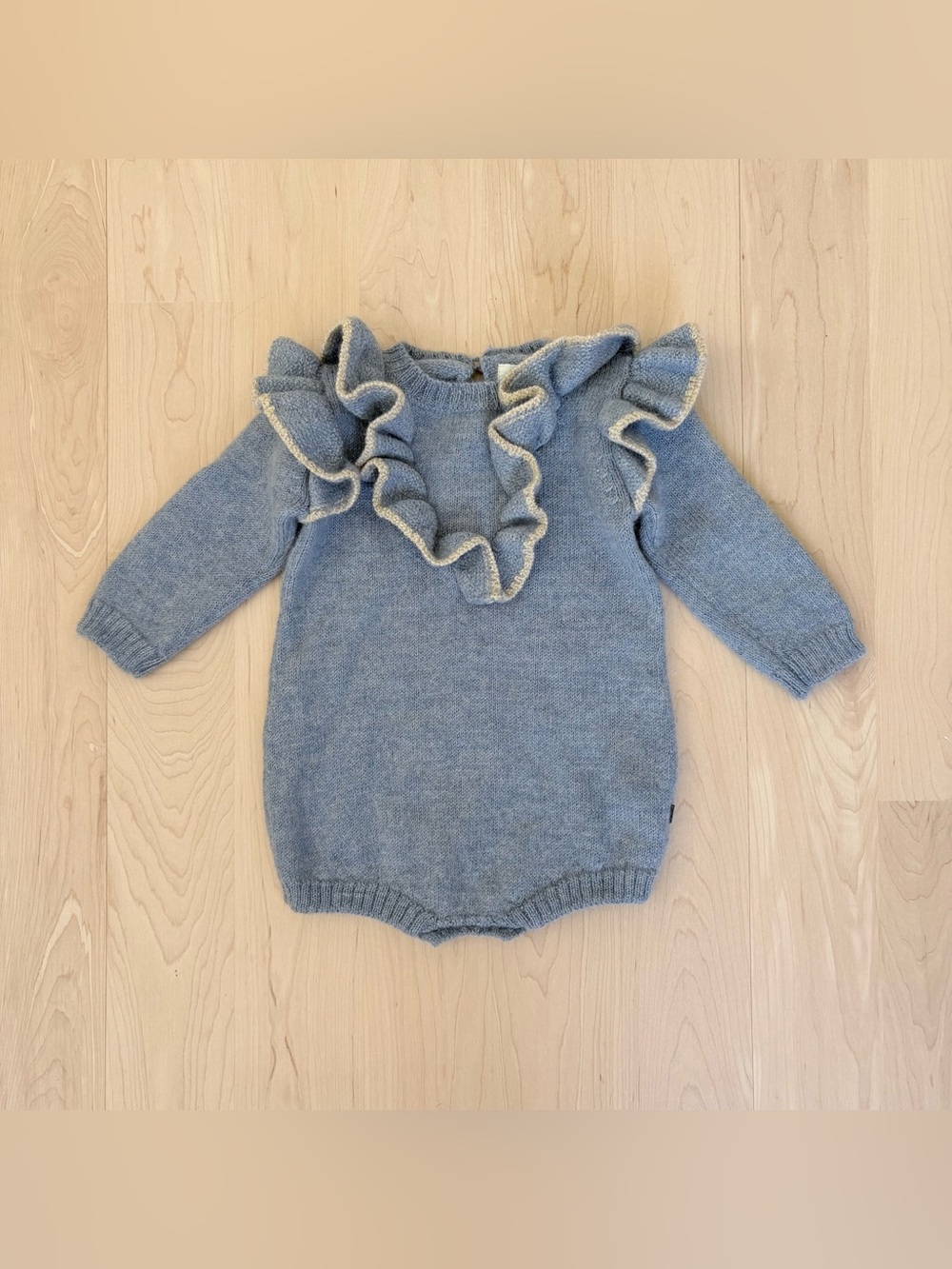 Oeuf Ruffle Onesie